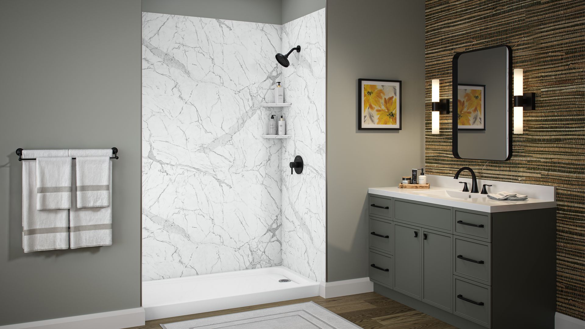 Beautiful bathroom remodel